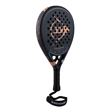 Dunlop Padelschläger Galactica OS Lite (Oversize) 350g/Rund/Turnier schwarz